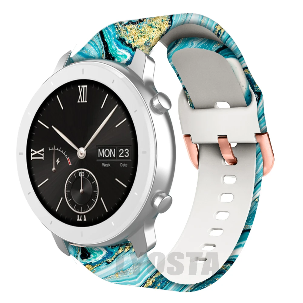 Cinturino in Silicone per Huami Amazfit GTS 2e GTR42 47mm bracciale 20 22mm cinturino per Huami Amazfit Bip BIT cinturino indossabile per giovani