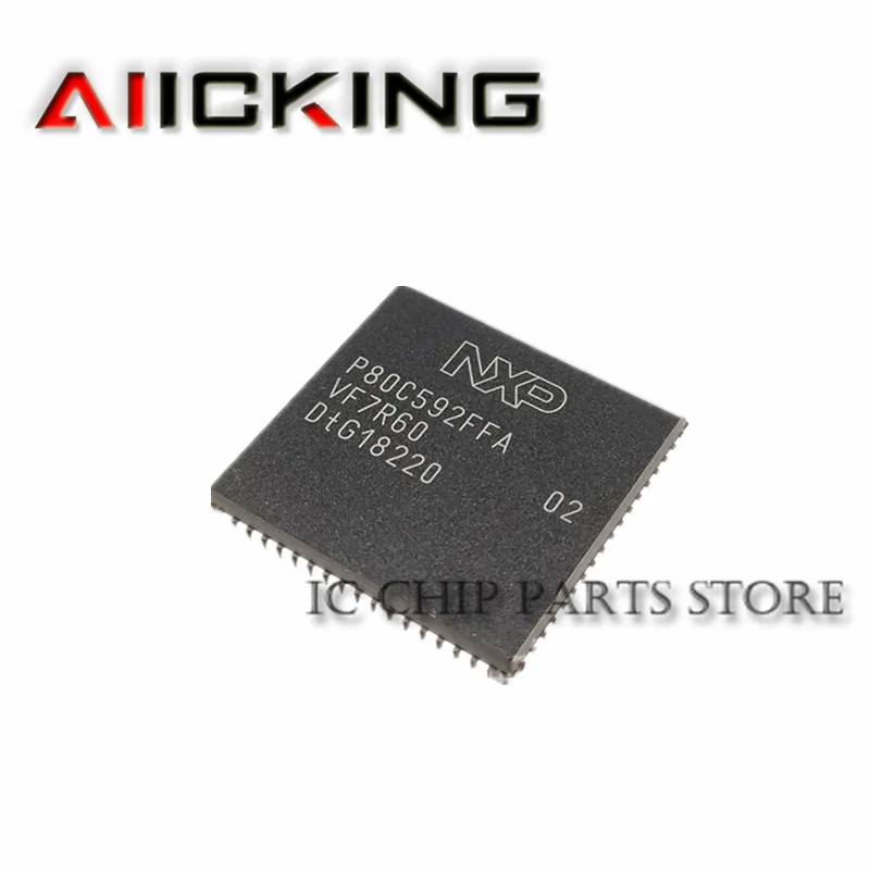 P80C592FFA 2/PCS P80C592FFA P80C592 PLCC68 100% original in stock