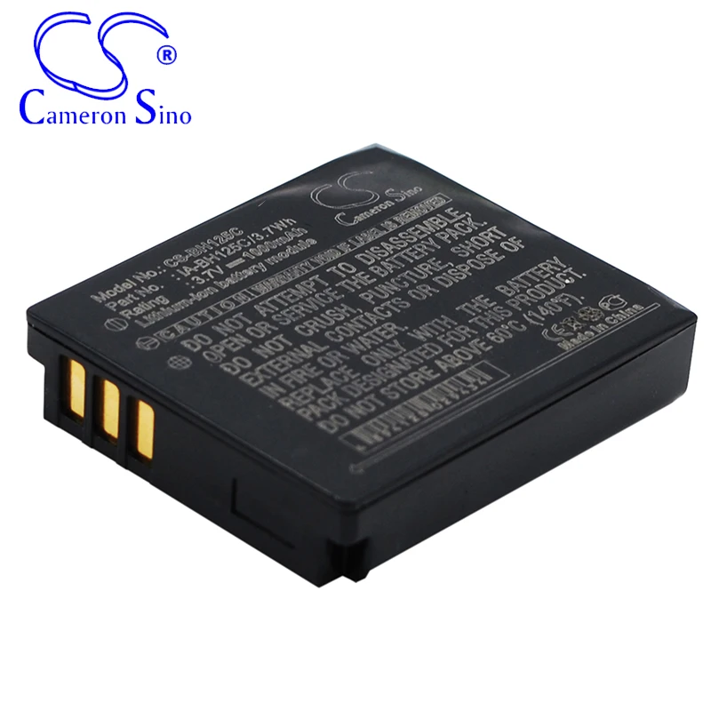 CameronSino Battery for Samsung HMX-R10 HMX-R10BP HMXR10BNXXA HMXR10BN HMX-R10SP fits Samsung IA-BH125C Digital camera Batteries