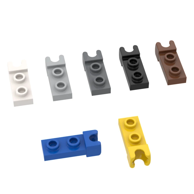 10pcs Compatible MOC Brick Parts 14418 Plate Modified 1 x 2 with Small Tow Ball Socket on End Building Block Particle Kid Toy