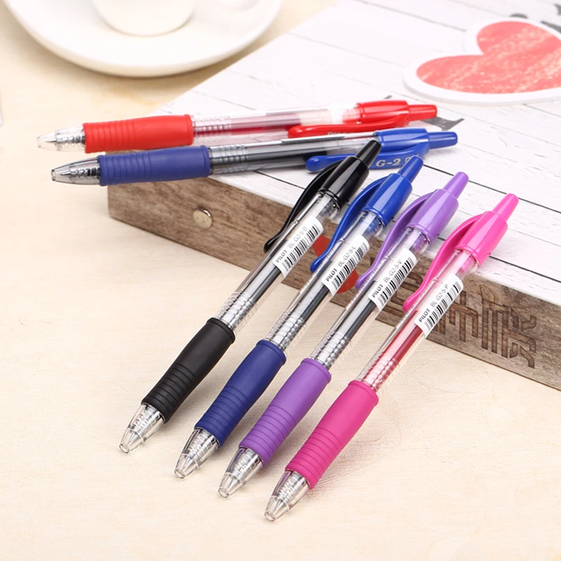 5PCS Japan PILOT G2-5 Jelly Pen / Push Gel Pen 0.5MM