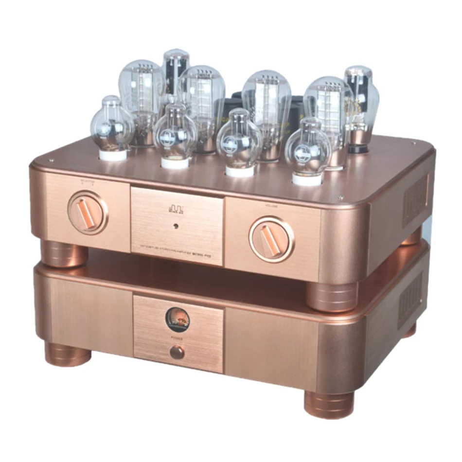 MEIXING MINGDA MC998-PRE التوازن فراغ أنبوب قبل مكبر للصوت سبليت إمدادات الطاقة Preamp 300B * 4 274B * 2 6SN7 XLR المدخلات XLR الناتج