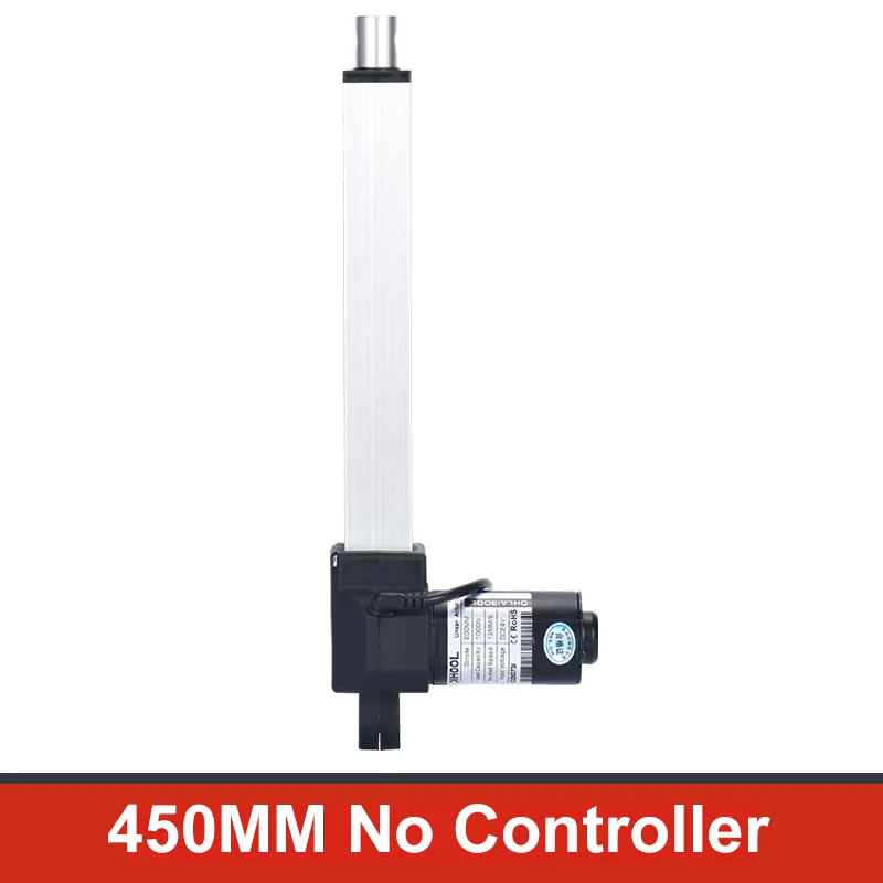 450MM Stroke Tubular Motor Linear Actuator Motor 24v Car Electric Tailgate Telescopic Rod Medical Bed Massage Table Actuators