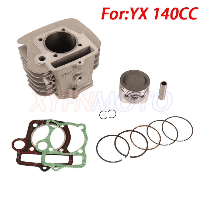 YX140 140cc Cylinder Piston Ring Gasket Kit For 56mm Bore YinXiang 140cc 150cc 1P56YMJ 1P56FMJ 1P56FMJ-5 Engine Dirt Pit Bike