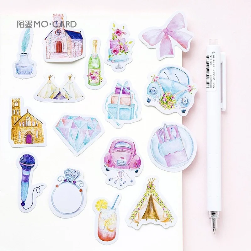 45pcs/pk Cute Little Things Decorative Stickers Hand Account Album Decoration DIY Sealing Stickers