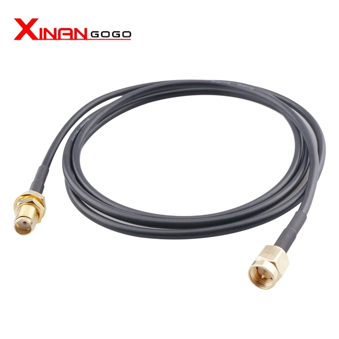 xinangogo SMA Male to SMA Female Extension Cable For WIFI Antenna RF Connector RG174 Cable