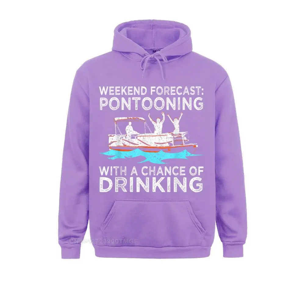 Weekend Forecast Pontooning Drinking Pontoon Boating Hoodie For Men Long Sleeve Hoodies Hot Sale Mother Day Hoods Classic