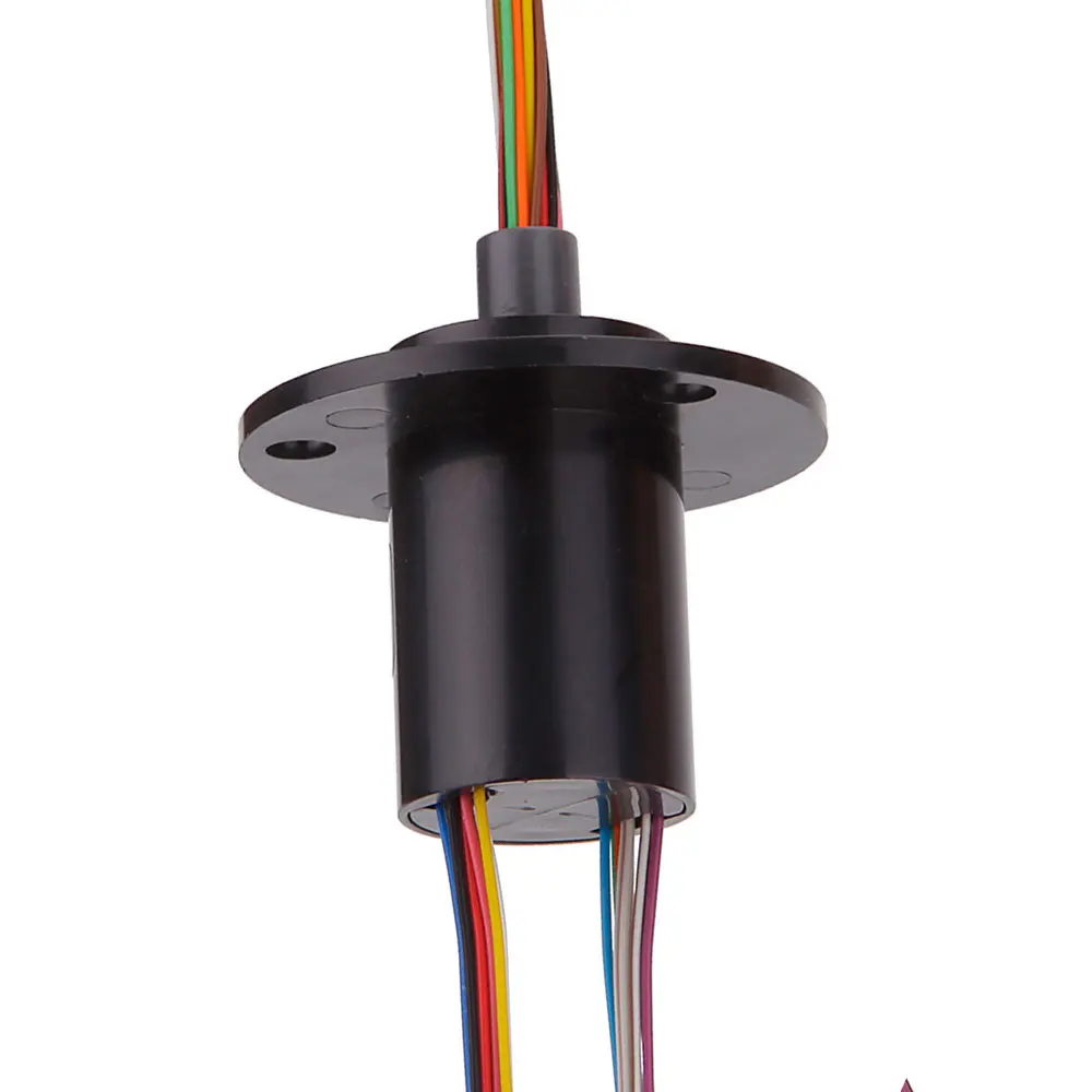 1PC 2/4/6/8/12/18 Channels Wires Capsule Slip Ring 2A Slipring Diameter 5/6.5/7.2/8.5/12.5mm Mini Rotary Conductiv Connectors