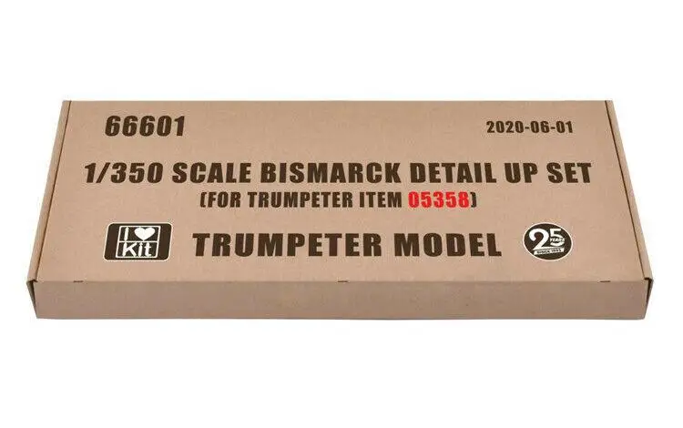 Trumpeter 1/350 Scale Bismarck 66601 Detail Up Set for Trumpeter 05358 Model Kit