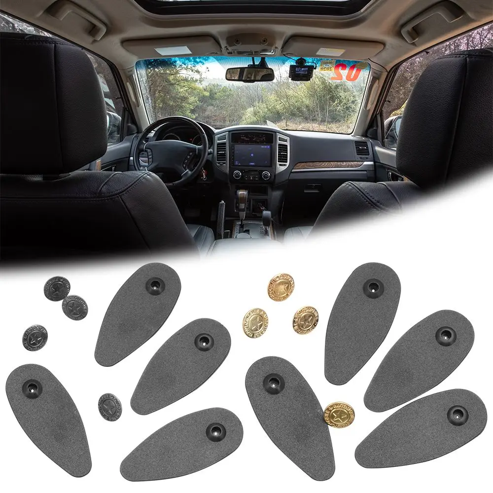 Tool 20Pcs Fixed Buckles Side Buckles Universal Metal Nails Grip Car Mats Clips Floor Mats