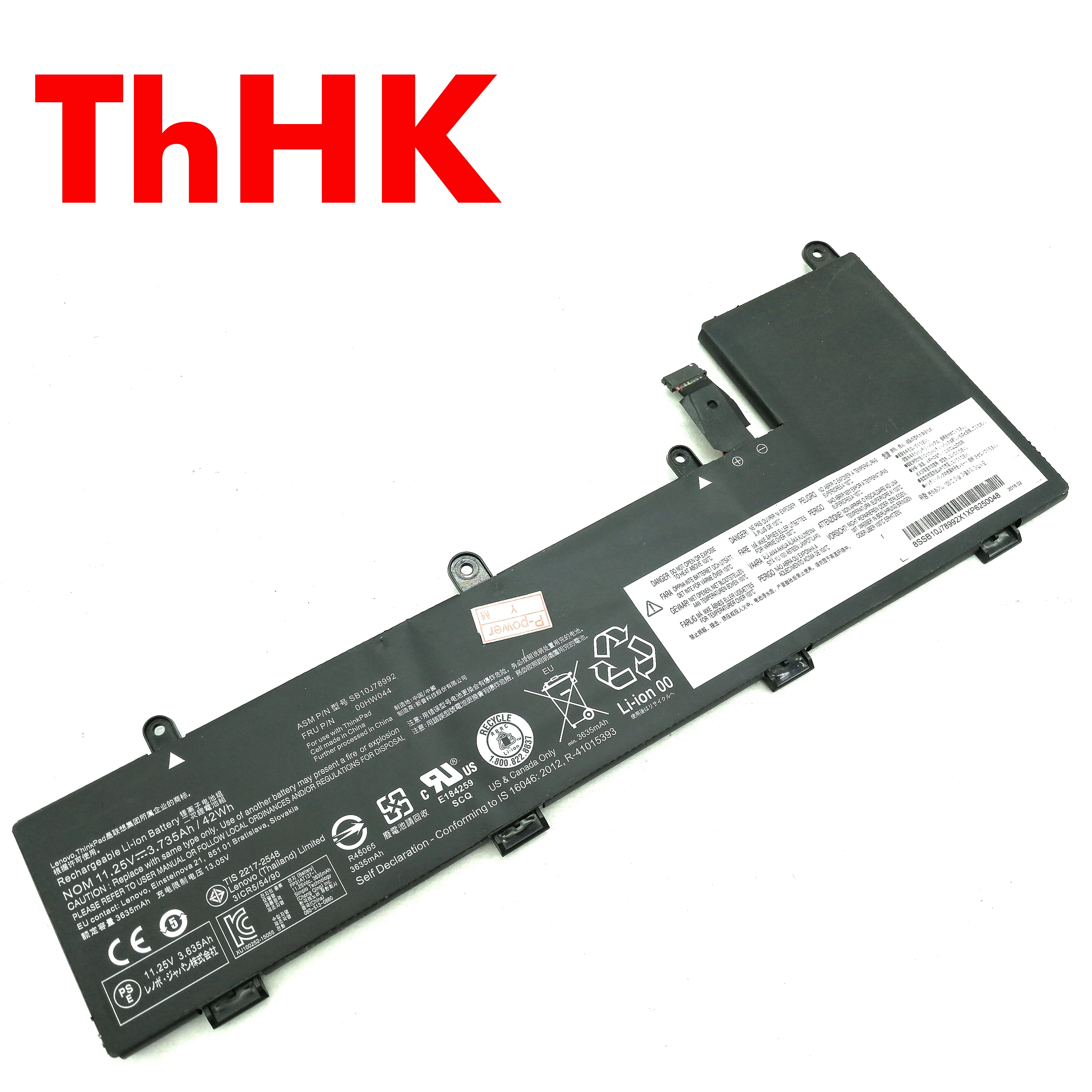 Genuine Original 00HW042 00HW043 00HW044 SB10J78992 Laptop Battery For Lenovo Yoga 11e-20GC Yoga 11e-20GE Yoga 11e 20LQ