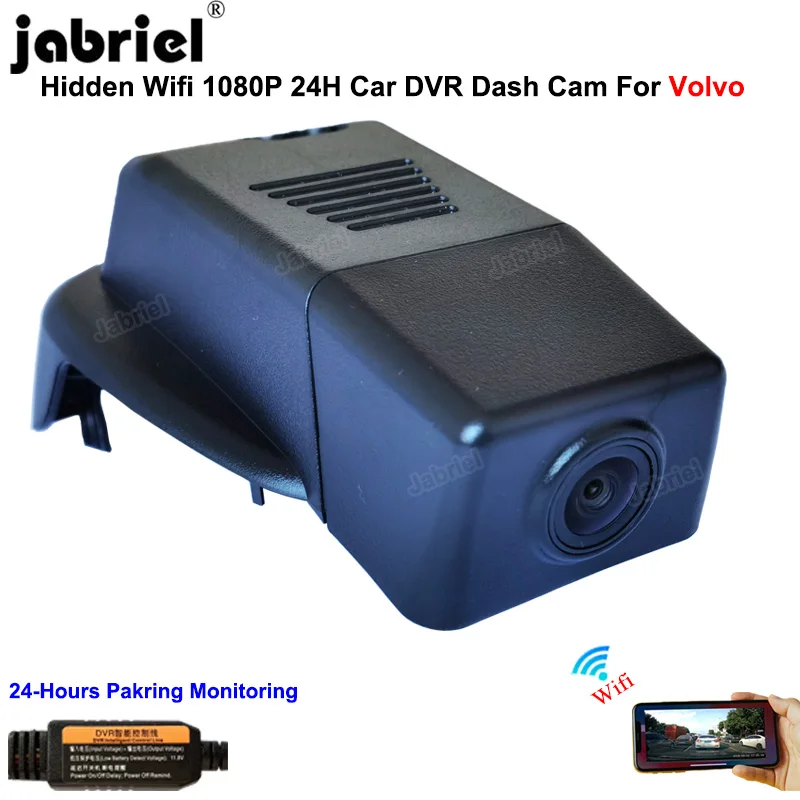 

Auto WIFI Dash Cam Car Dvr Camera HD 1080P 24H Driving Recorder Dashcam EDR for Volvo XC60 S90 V90 2017 2018 2019 2020 2021