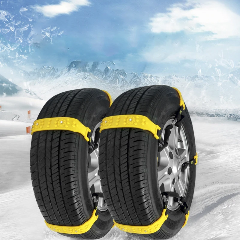 

10pcs Car Winter Tire Wheels Snow Chains Snow Tire Anti-skid Chains Wheel Tyre Cable Belt Winter Outdoor Emergency Chain