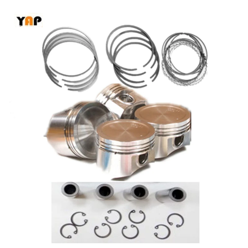 

STD Engine Piston&piston Ring FOR FITNISSAN KA24DE TRUCK D22 URVAN E25 VE24 2.4L 16V 12033-5V110 12033-VJ260 A2010-5V110 2002