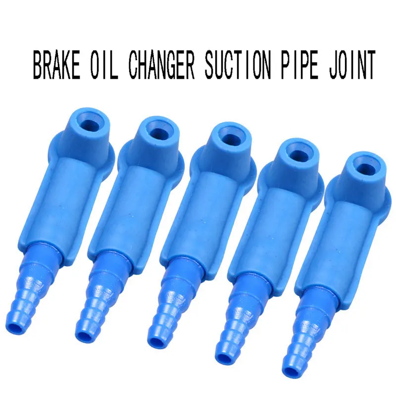 Oil Pumping Pipe Car Brake System Fluid Connector Oil Drained Quick Exchange Tool Oil Filling Equipment Blue Brake Oil Exchange