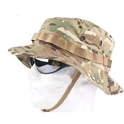 EMERSON Boonie Hat  Tactical  Hat Anti-scrape Grid Fabric camouflage Hunting hat multicam EM8553