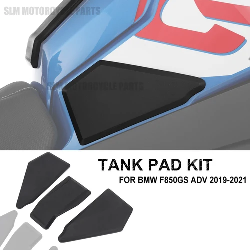 Nuevo para BMW F850GS Adventure ADV F 850 GS, almohadilla de depósito antideslizante para motocicleta, pegatinas de protección, almohadillas de tanque lateral, almohadilla de tracción