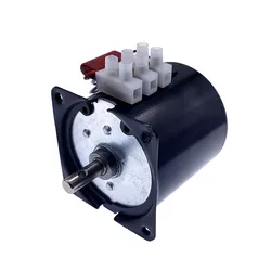 68KTYZ 220V AC 28W Permanent Magnet Micro Gear Motor 50Hz Synchronous Gear Motor Low Speed Reversible Geared Components