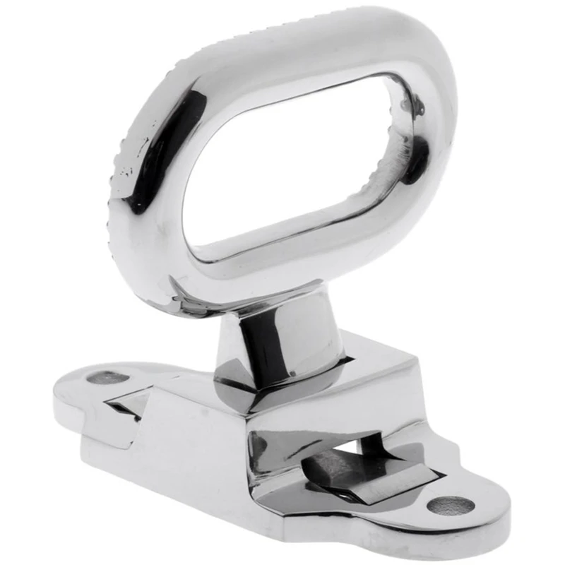 Mástil plegable de acero inoxidable 108, accesorio antideslizante de diamante de 316x81mm, para barco, yate, coche, autocaravana