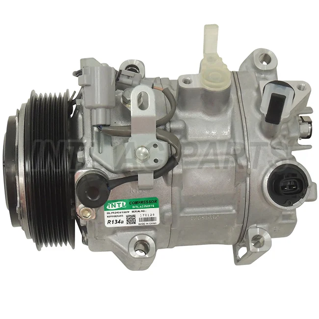 G447250-0642, 7SAS17C A/C Compressorfor 2015-18 Toyota Highlander 3.5L 88320-58020 88410-33190 CG447250-0642