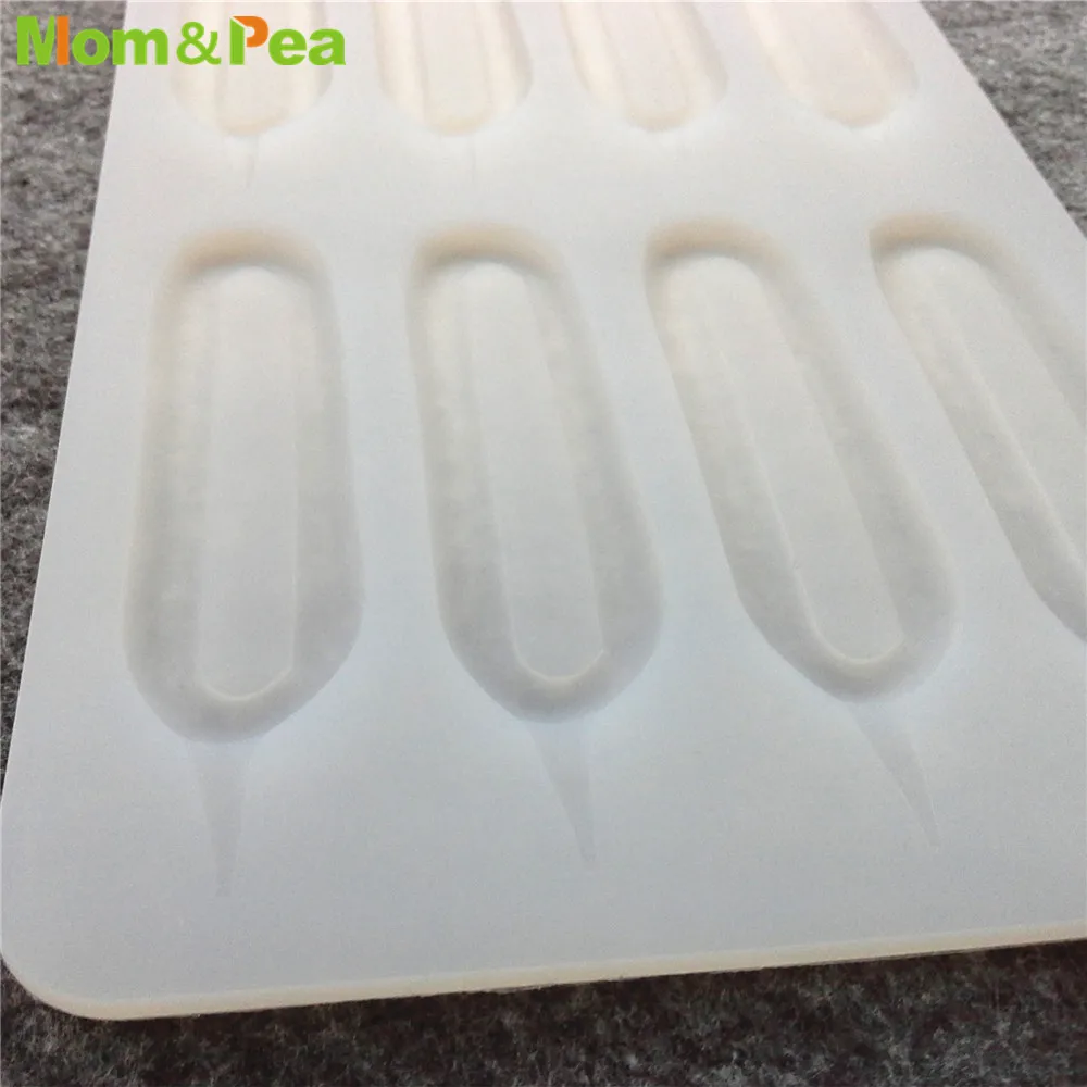 CX080 Rounded Bar With Needle Shaped Silicone Mold Chocolate Ornamental Fondant Mould Cake Decoration Tools