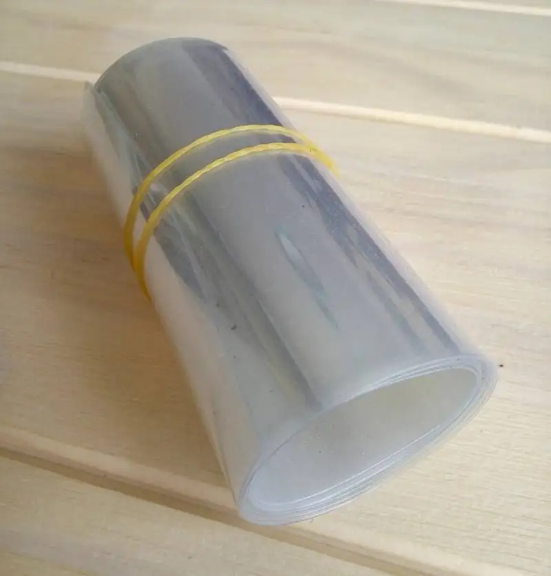 XNEMON 1m Transparent Lipo Battery Casing PVC Heat Shrinkable Tube Model Accessories Battery Films 35/40/75/96/135/164mm