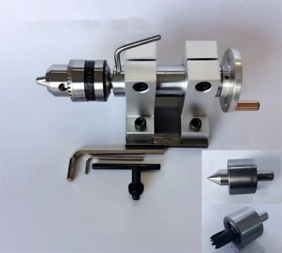 Multifunction Drilling Tailstock Live Center With Claw For Mini Lathe Machine Revolving Centre DIY Accessories Woodworking