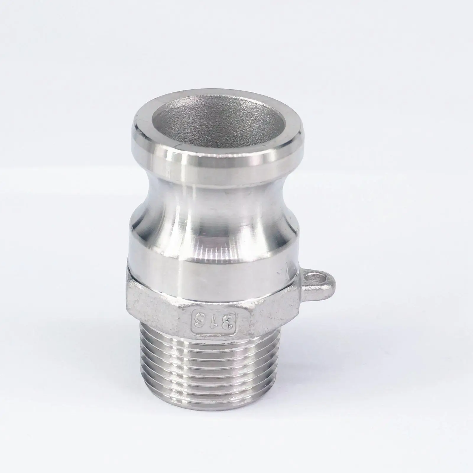 

3/4" BSP Male Thread 304 Stainless Steel Type F Plug Camlock Fitting Cam and Groove Coupling