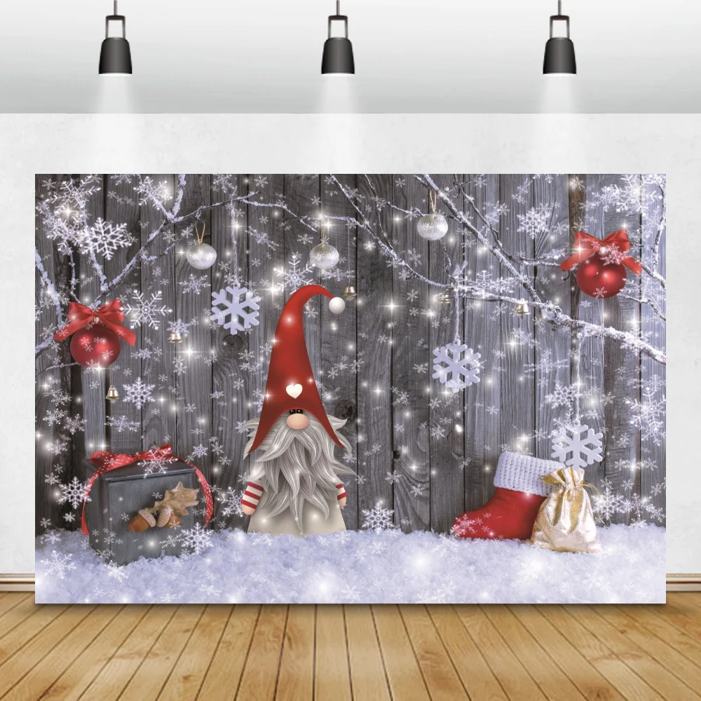 الشتاء عيد الميلاد مجلس خشبي التصوير خلفية الزهور البتلة ألواح الغذاء استحمام الطفل الطفل فوتوكورد خلفية استوديو الصور