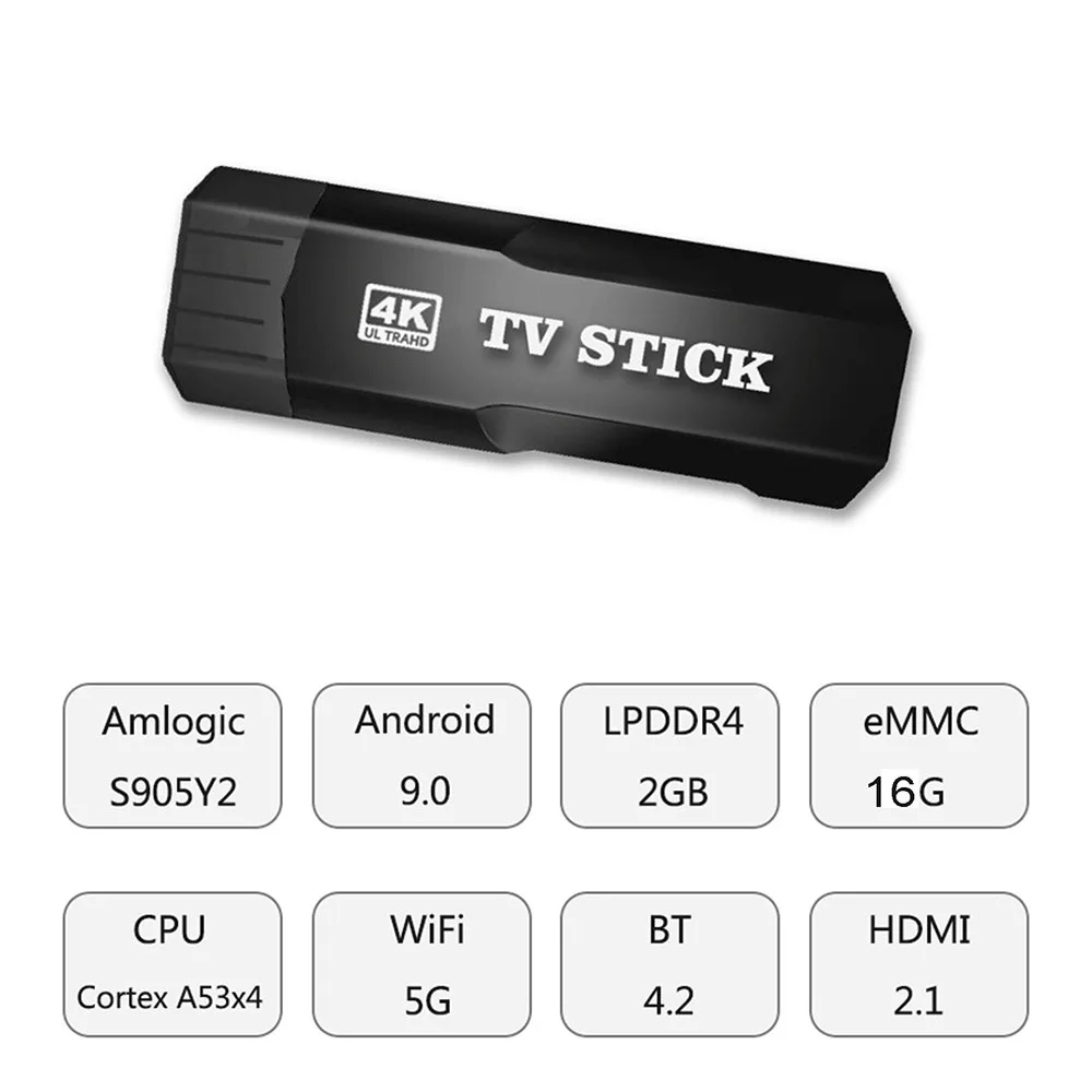 X96S 4K أندرويد 9.0 جهاز استقبال للتليفزيون Amlogic S905Y2 رباعية النواة LPDDR4 2GB 16G كمبيوتر مصغر 2.4G 5G واي فاي BT4.2 1080P HD Miracast موصل تلفاز BD05