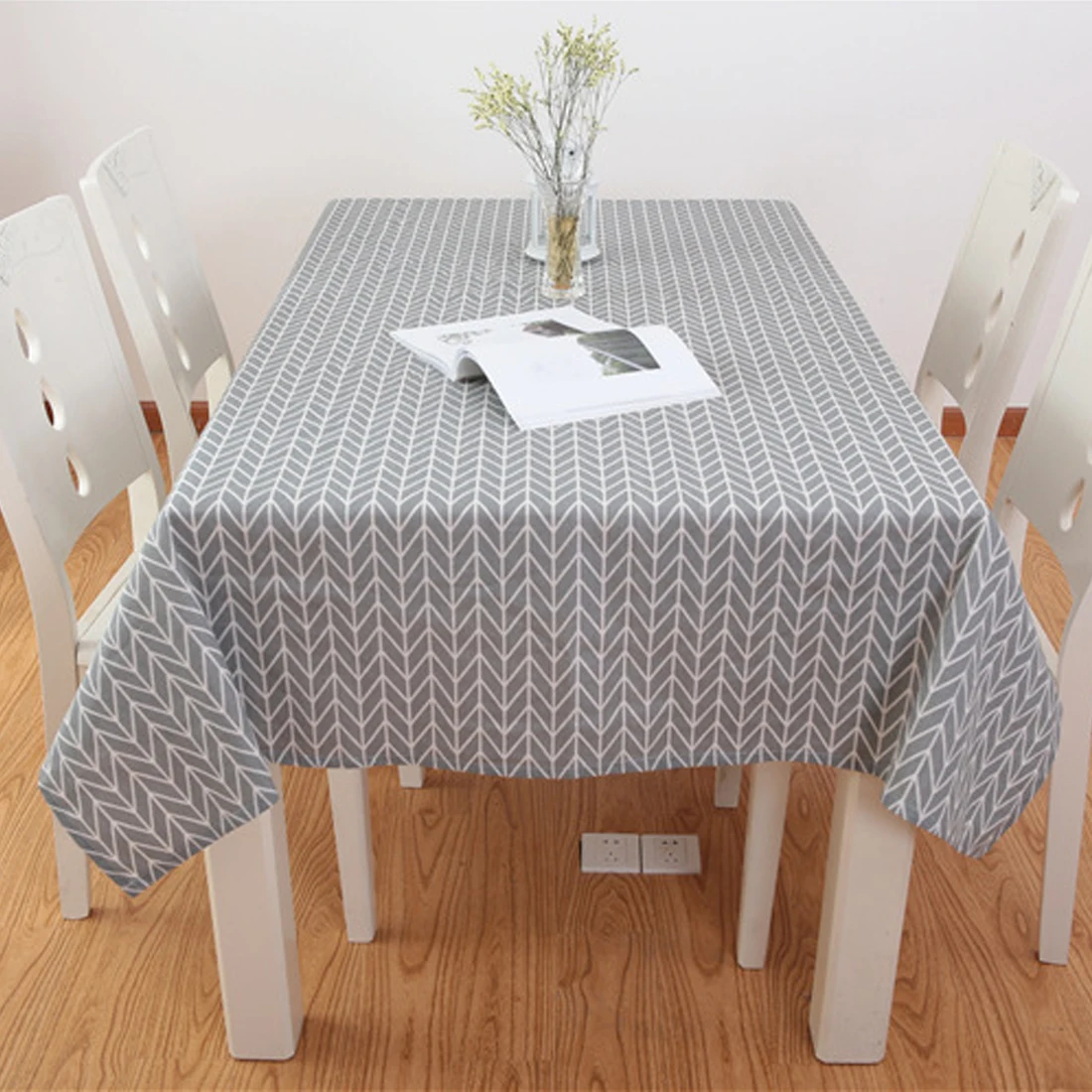 6 Sizes Table Cloth Country Style Plaid Print Rectangle Square Table Cover Tablecloth Home Textile  Home Kitchen Decoration