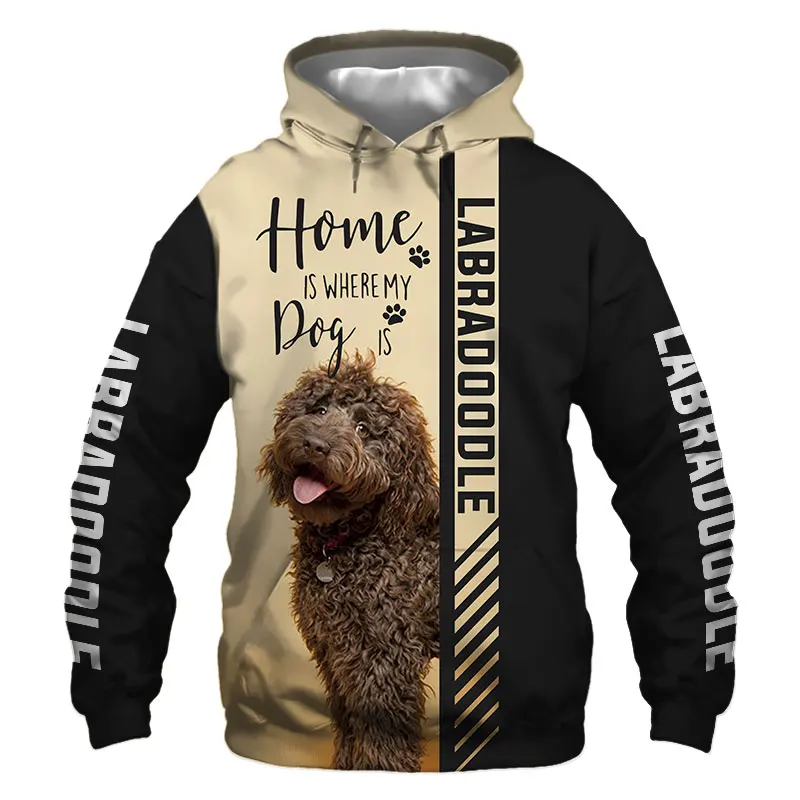 

Animal Labradoodle Dog 3D Printed Jacket Men/Women Harajuku Hoodie Unisex Casual Streetwear Sweatshirt Pullover Sudaderas D8055