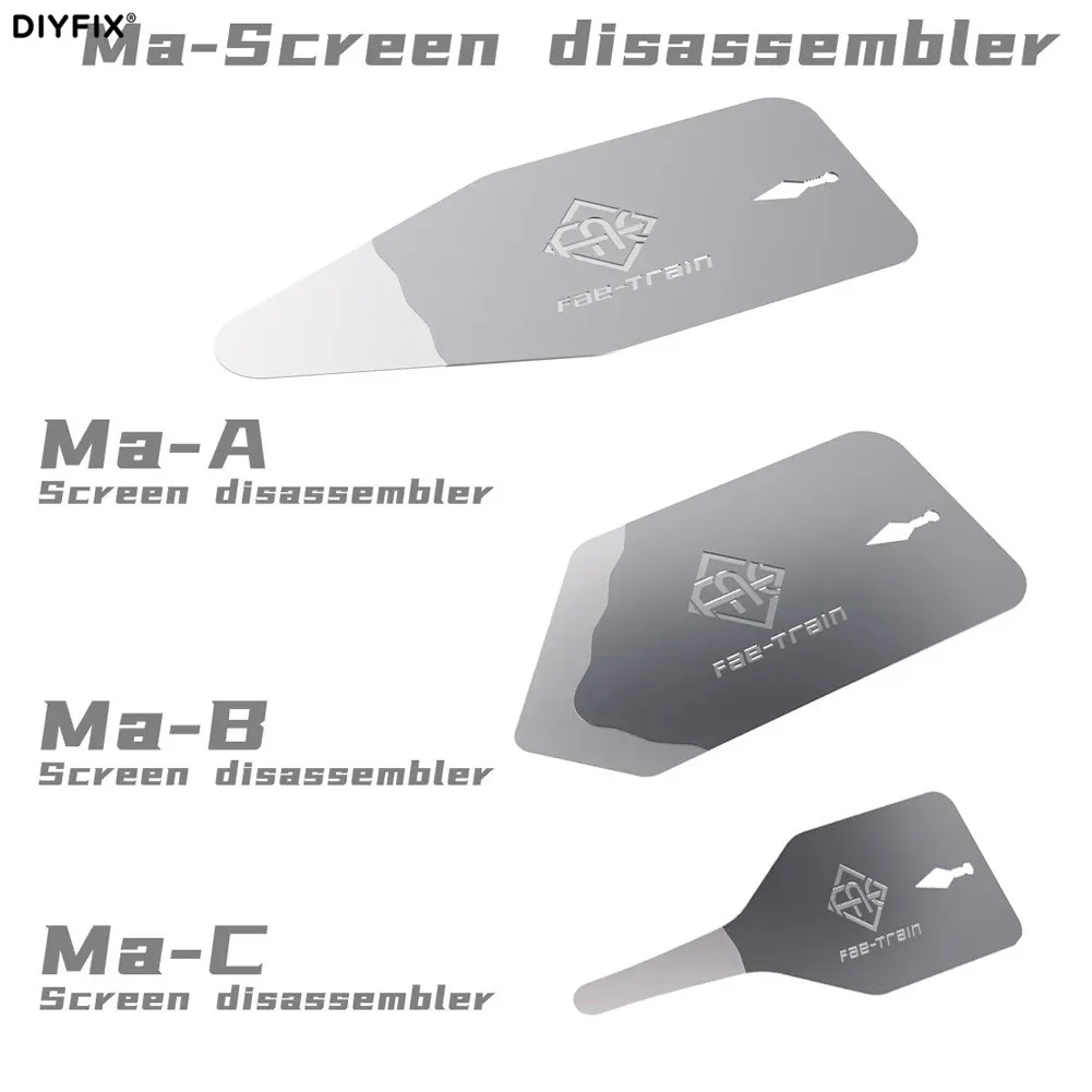 DIYFIX LCD Screen Opener Tool For Mobile Phone Screen Disassembly Opening Blade Pry Card Removal Repair Tools