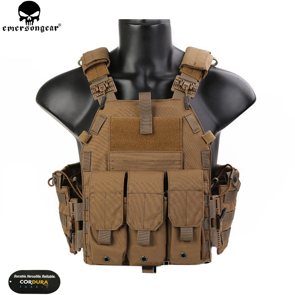 EMERSONGEAR Tactical Quick Release 094K style Plate Carrier Combat Hunting Vest Airsoft CS Armor Sport Vest EMB7405