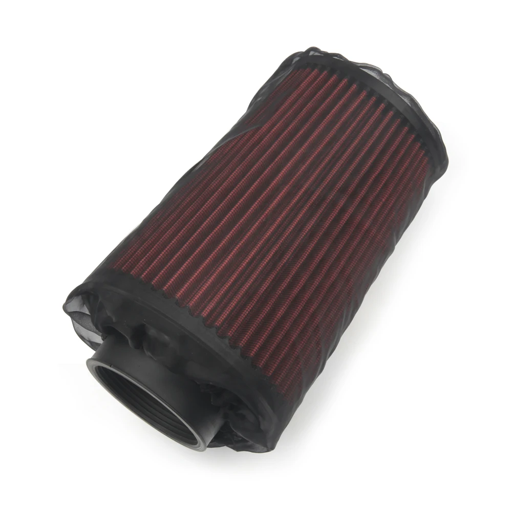 Universal Air Filter Protective Cover Black Oilproof Waterproof Air Filter Cover Black