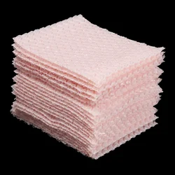 50 pz Film plastico Bubble Mailer Bag Bubble Mailer buste imbottite per confezioni regalo sacchetti di imballaggio in schiuma antiurto 10x10cm