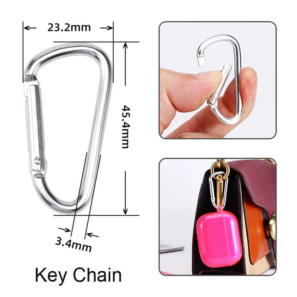 Candy Color Earphone Cover For Apple AirPods Pro 2nd 3 Air Pods 2 or 1 Transparent Soft TPU Cases Crystal With Keychain