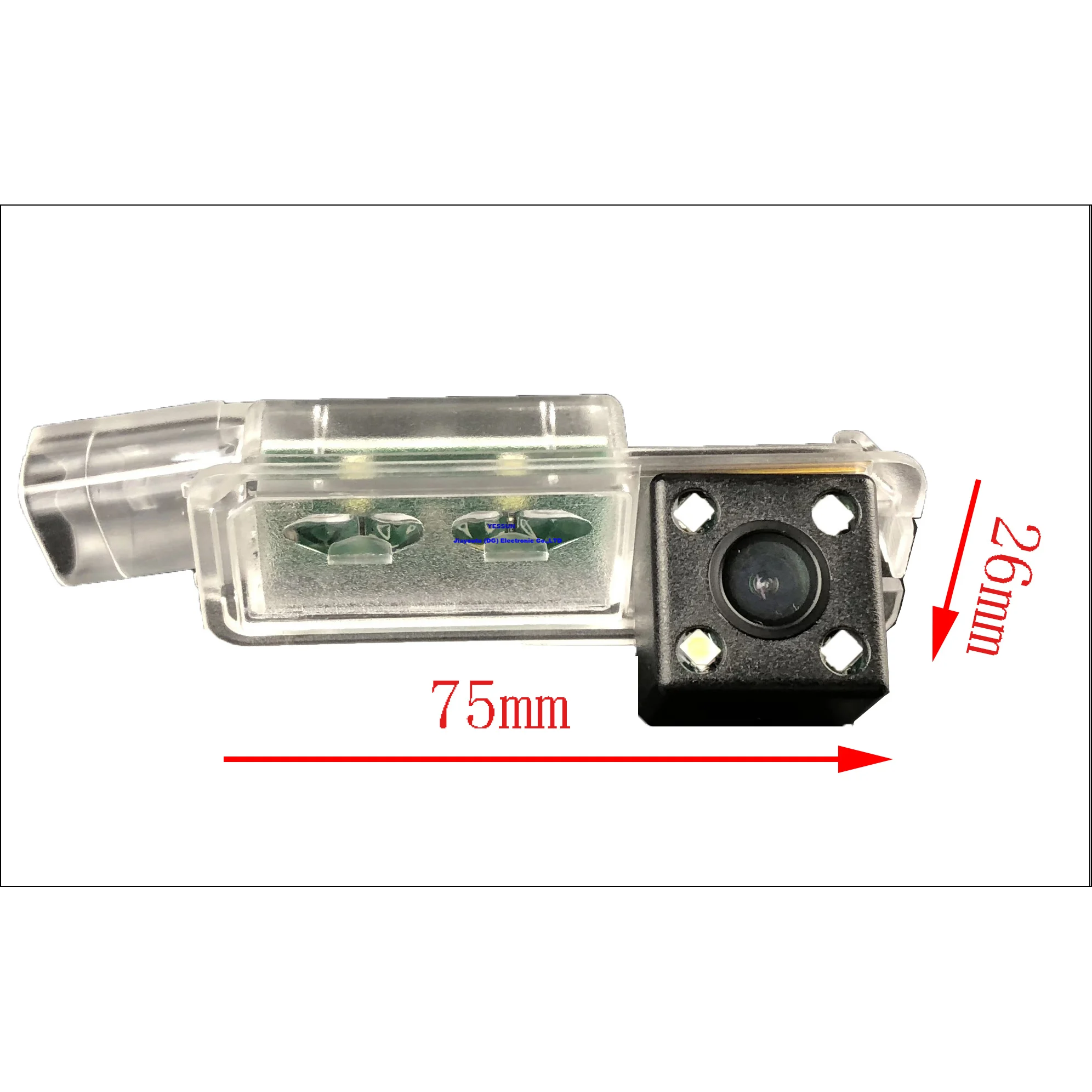 car License plate camera For Volkswagen VW Golf 5 Rear View camera Parking camera reverse