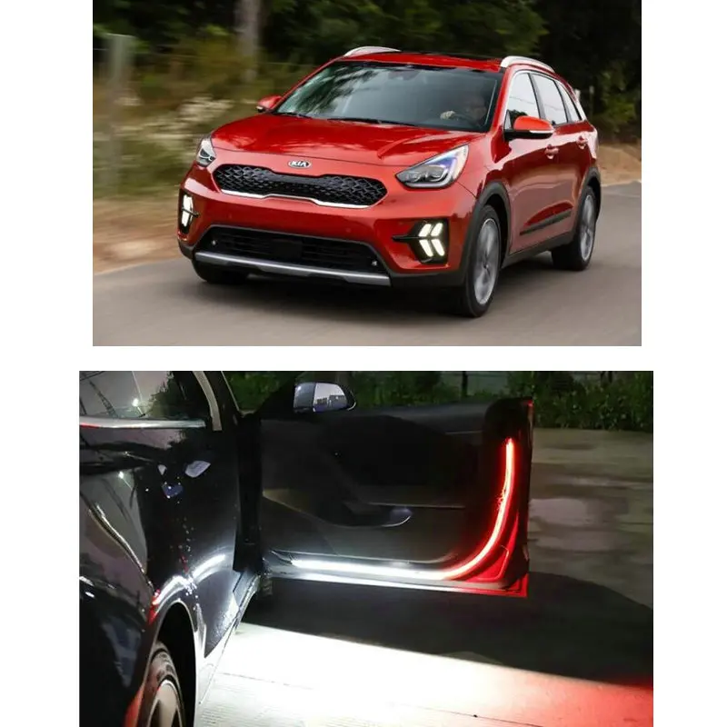 

Led Car Openning Door Warning Light For Kia Carnival niro amanti borrego cadenza forte k900 rondo sedona sephia spectra