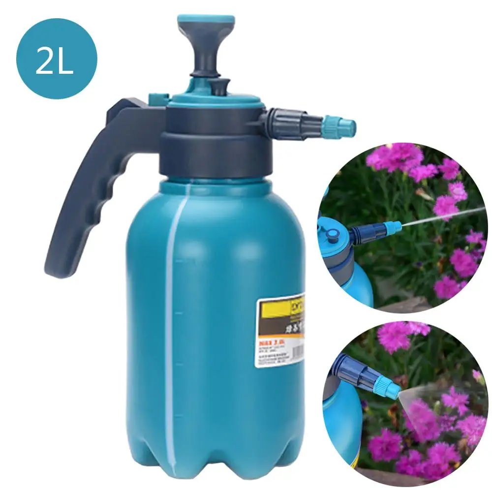 

Hot Sale 2L Sprayer Portable Pressure Garden Spray Bottle Kettle Plant Flowers Watering Can Pressurized Sprayer Gardening Tools