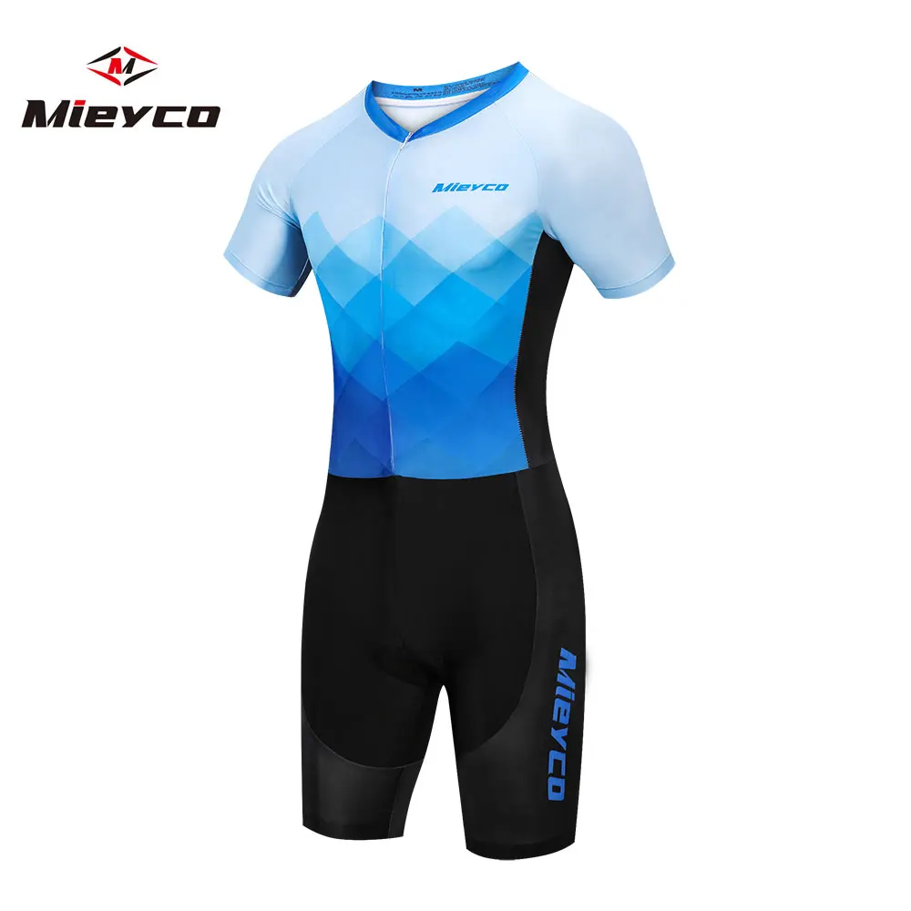 Men Pro Team Triathlon Suit Cycling Clothing Skinsuit Jumpsuit Maillot Cycling Jersey Ropa Ciclismo Bike Sports Clothing