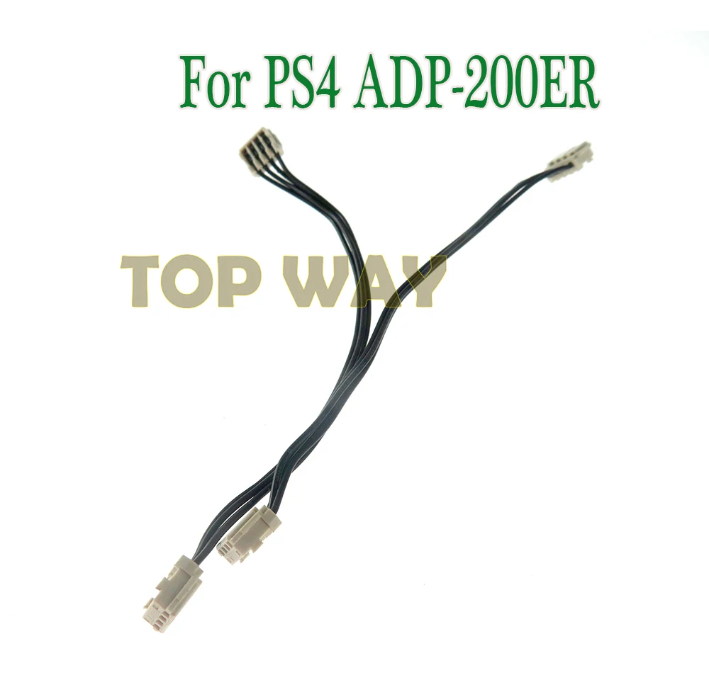 2pcs Replacement For Sony PS4 4Pin Power Supply Connection Cable for ADP-200ER 200P1A Power Pulled for PlayStation4