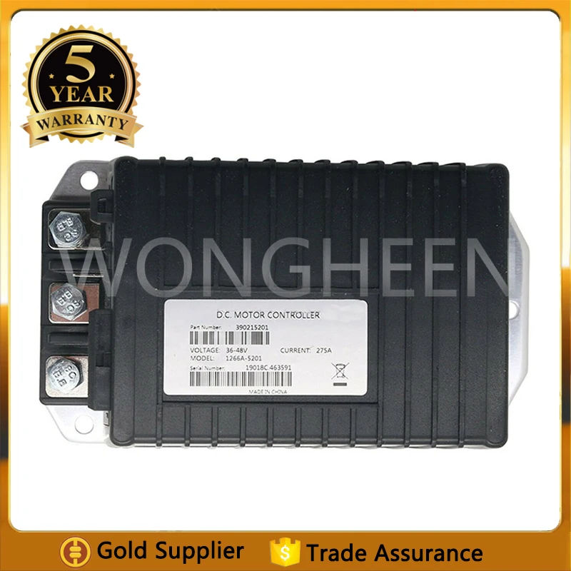 1266A 5201 275A 36/48V CURTIS DC Motor Car Controller For Electric Pallet Truck And Electrical Golf Carts