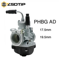 ZSDTRP Motorcycle PHBG 17.5 19.5mm 21mmCarburetor Motorcycle Parts Carb PHBG17.5 PHBG19 .5