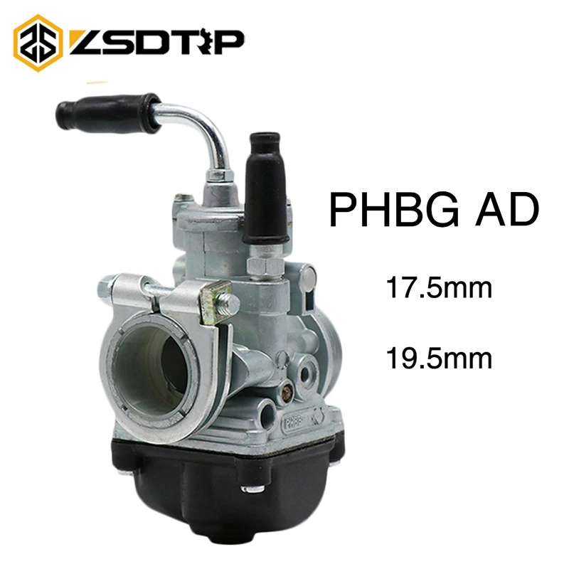 ZSDTRP Motorcycle PHBG 17.5 19.5mm 21mmCarburetor Motorcycle Parts Carb PHBG17.5 PHBG19 .5