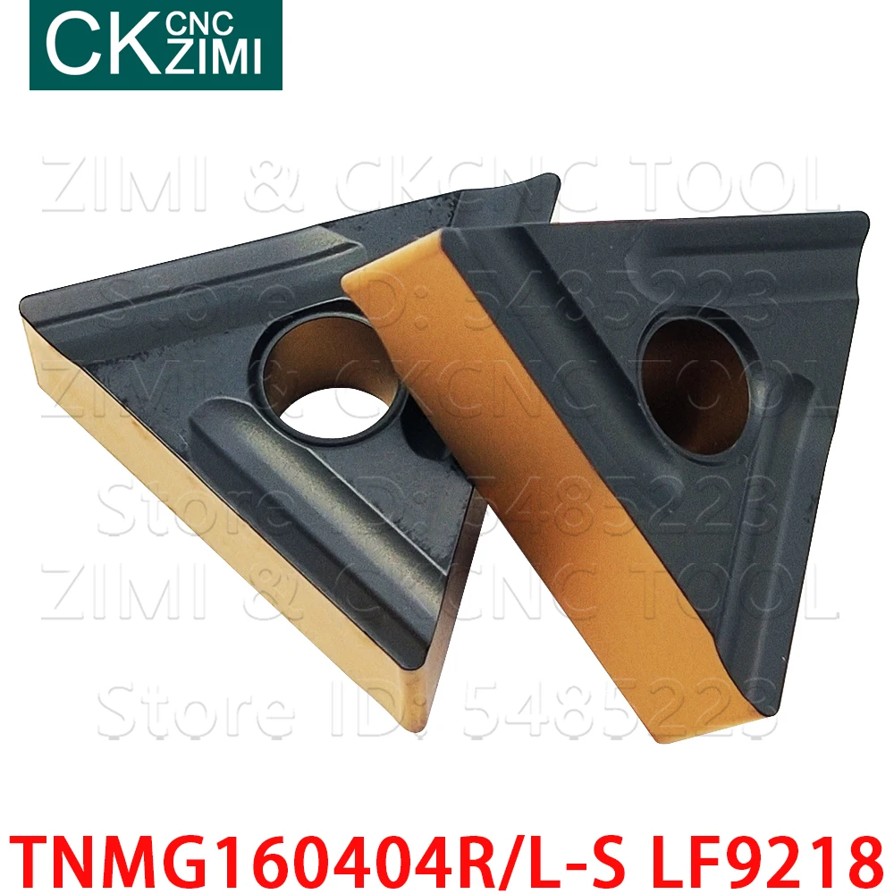 TNMG160404R-S LF9218 TNMG160404L-S LF9218 Карбид долбежный внутренний внешний токарный станок с ЧПУ Режущий инструмент TNMG для стали