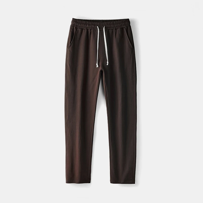 Moletom longo reto solto preto masculino, calça jogger fitness, calça esportiva ao ar livre, casual, outono inverno, 100 algodão