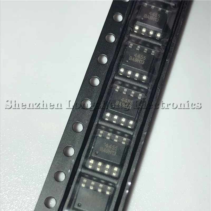 20PCS/LOT AO4455  AO4455L 4455 SOP-8  SMD P channel 30V 17A MOS field effect transistor  New In Stock Original