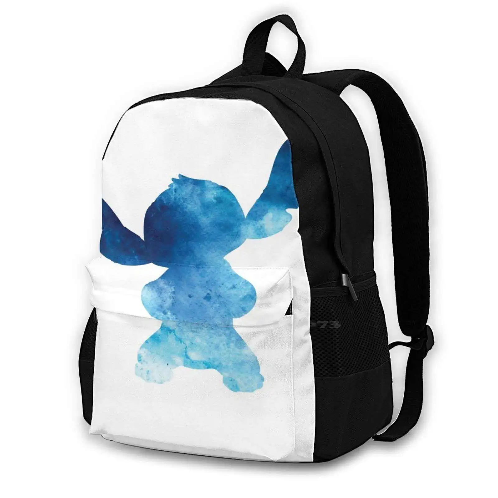 Hot Sale Schoolbag Backpack Fashion Bags Alien Blue Cartoon Theme Park Hawaii Ocean