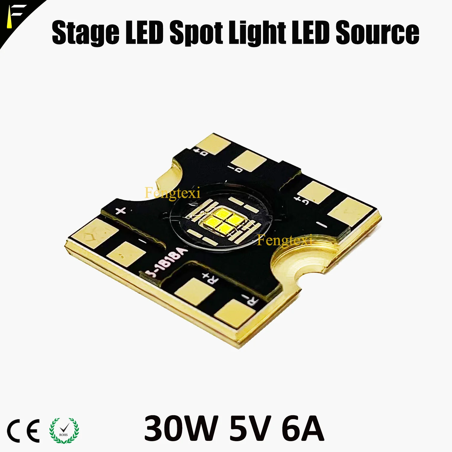 Stage Spot Light COB 120 Degree LED Chip 30W 5V 6A for Gobo LED Moving Spot 30W Lighting Stage Accessories